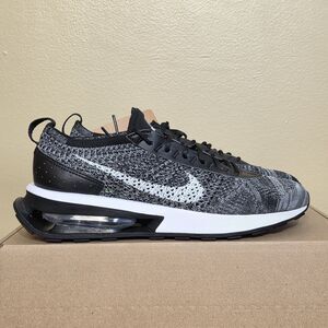 Nike Air Max Flyknit Racer Oreo Black White DJ6106-001 Men's Size 7.5 Women's 9